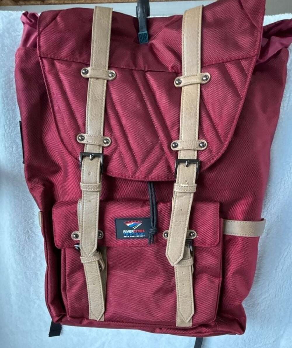 Sportspectrum RiverCities Triathlon 30th Anniversary Hopkins Laptop Backpack